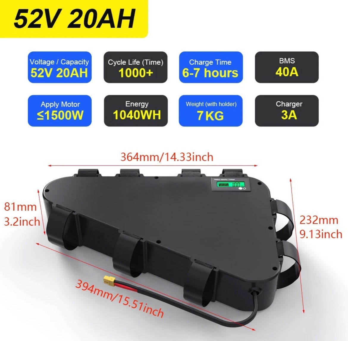 52V 20Ah